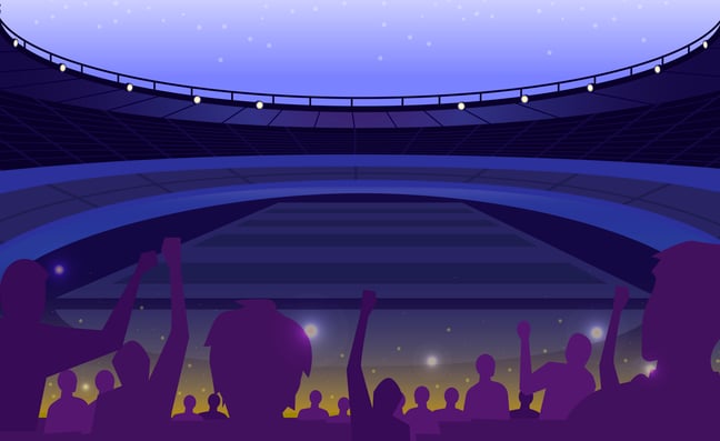 collective consciousness and loyal customers at a stadium