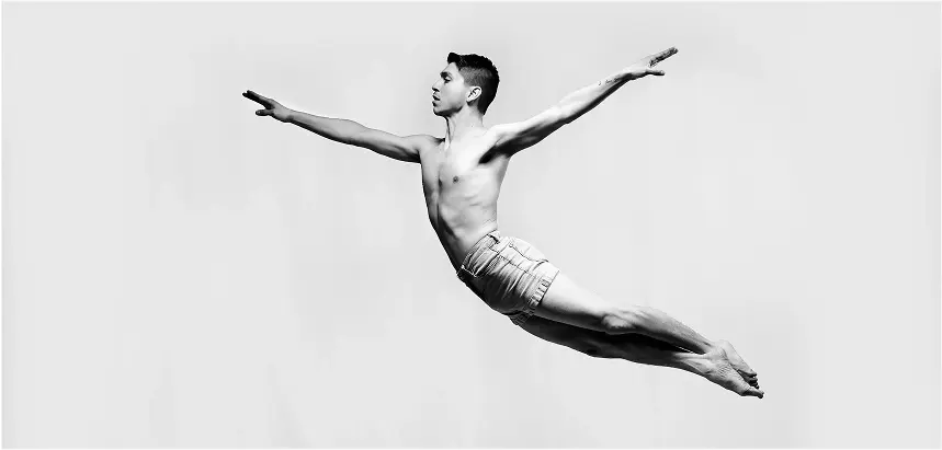 man jumping